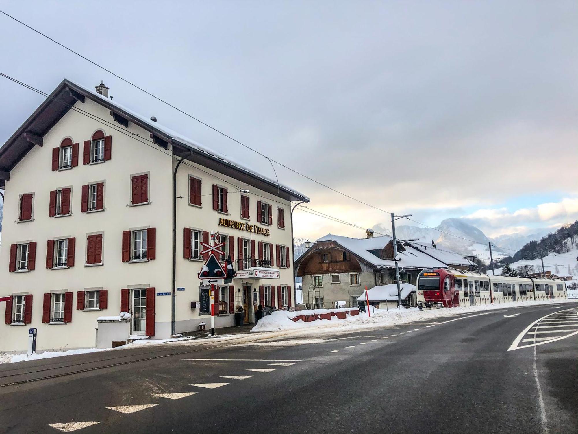 Auberge De L'Ange Albeuve Luaran gambar